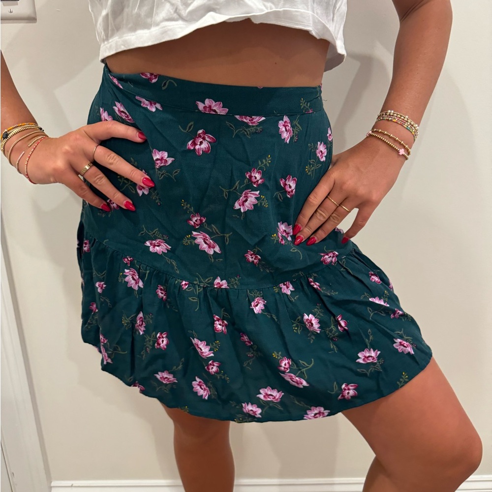 FLORAL SKIRT